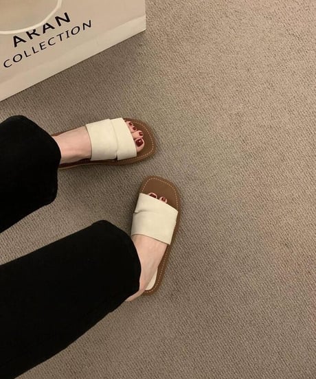 open-toe sandals / 5color　hm2483