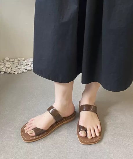 minimal design sandal / 3color　hm1534