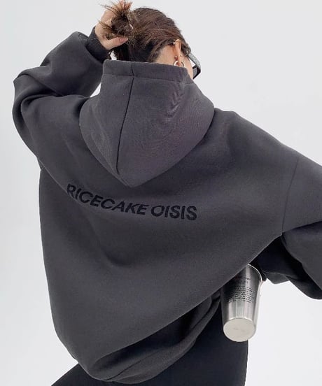 logo sweat hoodie / 2color　hm1985