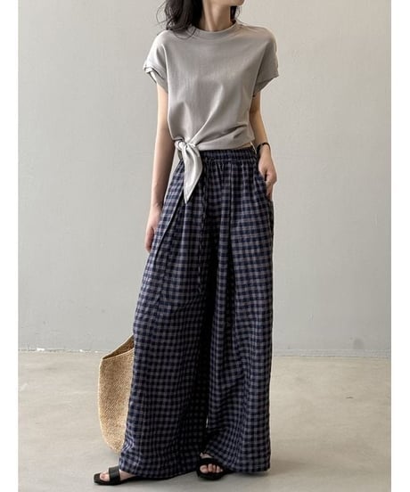 tie-drape tee / 3color　hm2222