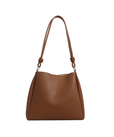 knot handle bucket bag / 4color　hm2835
