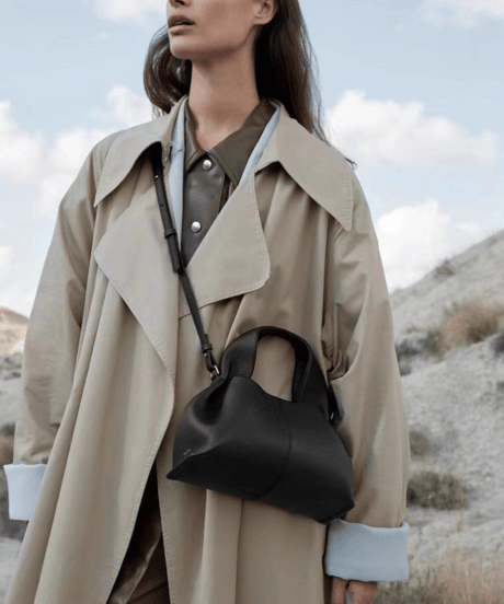 soft leather tote bag　hm2817