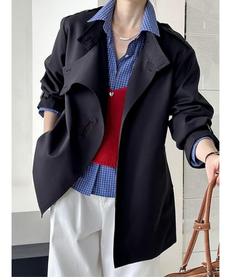 classic trench coat / 3color　hm2072