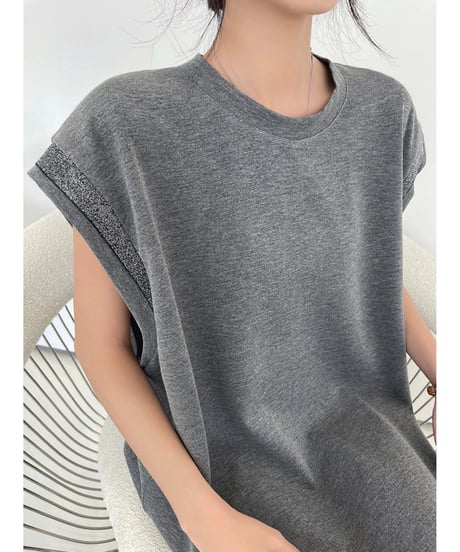 long t-shirt dress / 2color　hm2477