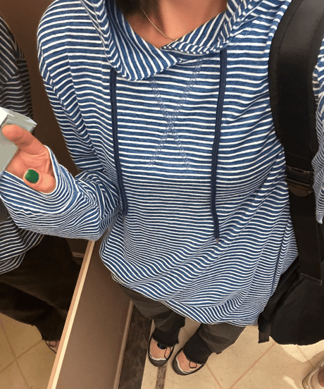 border light hoodie / 2color　hm1287