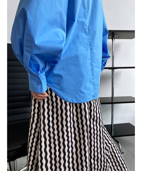 volume sleeve blouse / 4color　hm2044