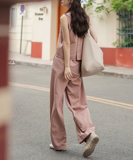 tuck wide pants / 3color　hm2110
