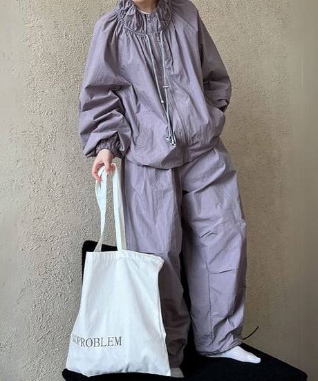 lightweight nylon set / 2color　hm2071