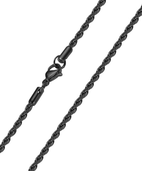 rope chain necklace / 3color　hm2137