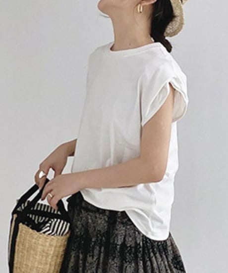 french sleeve t-shirt　hm1468