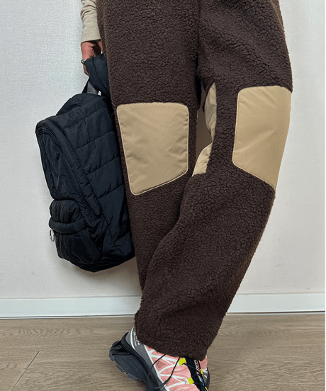 casual fleece pants / 2color　hm1752
