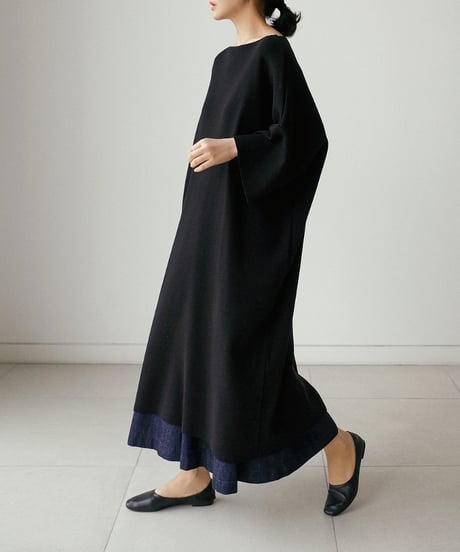 denim gaucho pants　hm1378