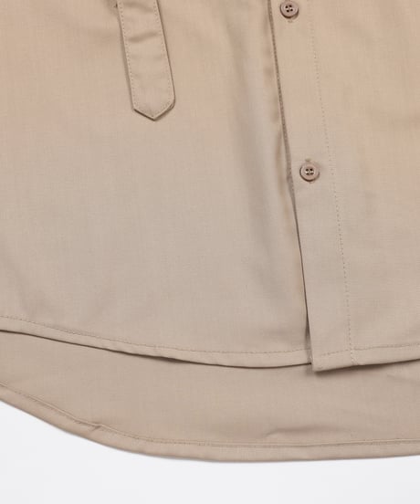 adjustable-belt shirt / 3color　hm1942