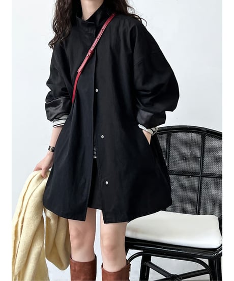 stand collar over / 3color　hm2041