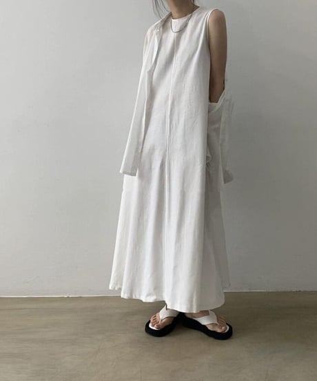 minimalist swing dress / 2color　hm2461