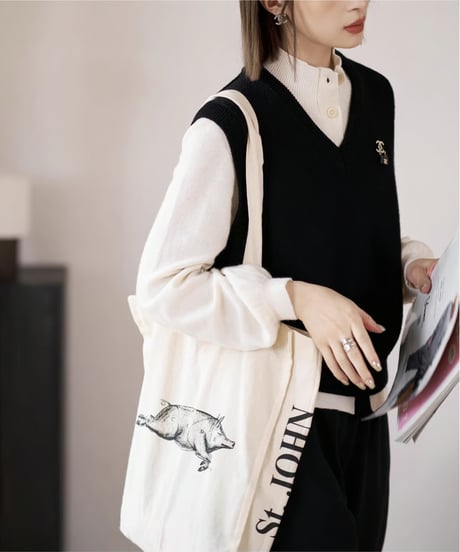 puff sleeve knit / 3color　hm2551