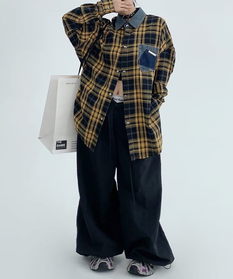 remake style shirt / 2color　hm1939