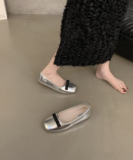 ribbon ballet shoes / 6color　hm1986