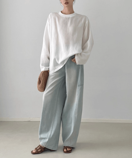comfort long tee / 2color　hm2564