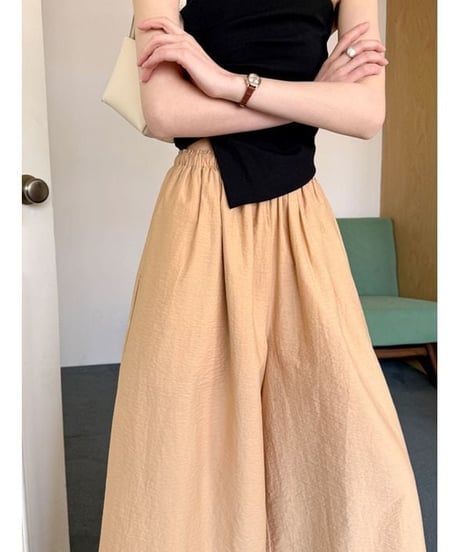 big silhouette pants / 3color　hm2258