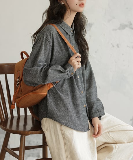 knitted vest & shirts　hm2553