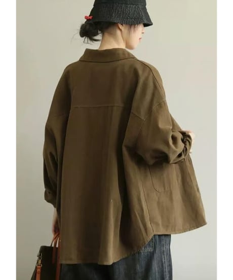 plus size jacket / 2color　hm2503