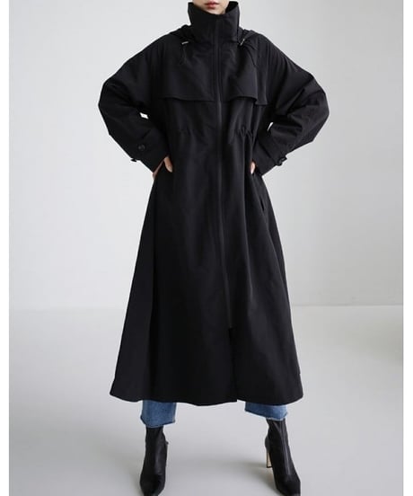 oversized a-line coat　hm1837