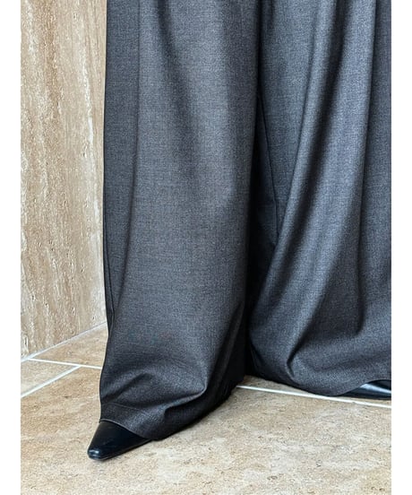 draped wide pants / 2color　hm2050