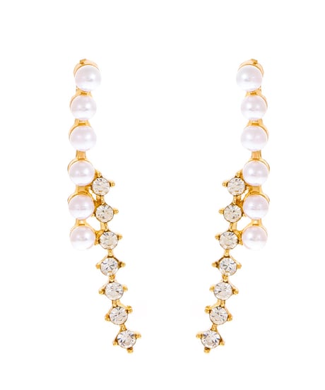 small pearl ear cuff / 2color　hm1563