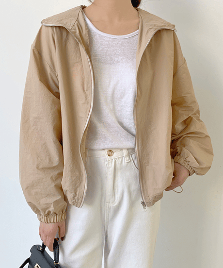 light zip blouson / 3color　hm2845