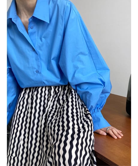 volume sleeve blouse / 4color　hm2044