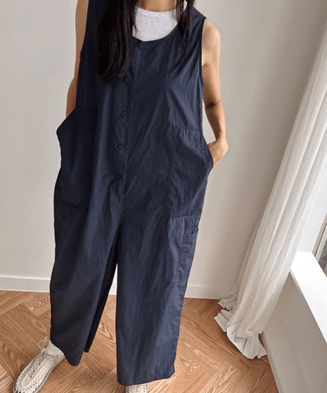 casual wide jumpsuit　hm1634
