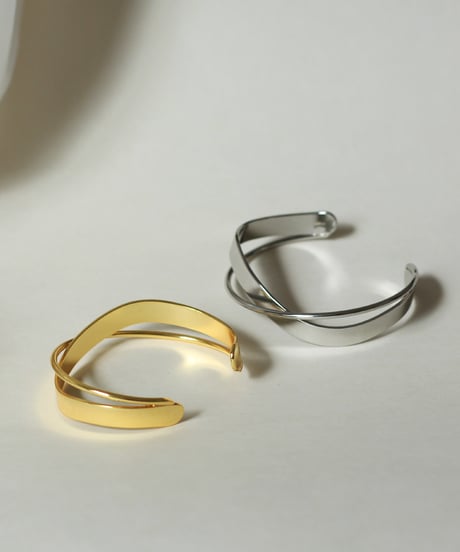 mobius circle bangle / 3color　hm1564