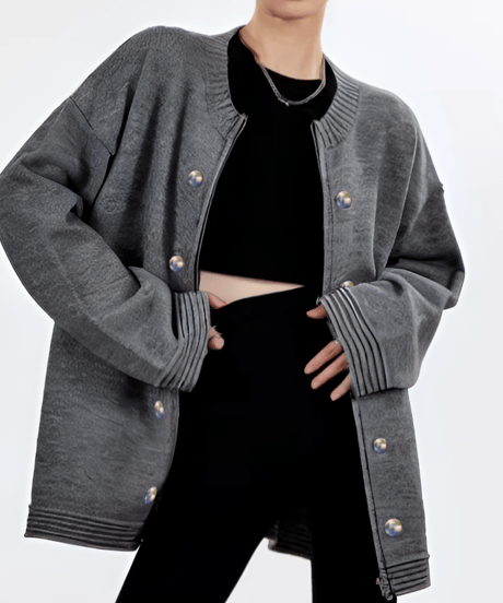classic knit cardigan / 2color　hm2708