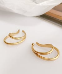 2-string ear cuff / 2color　hm1551