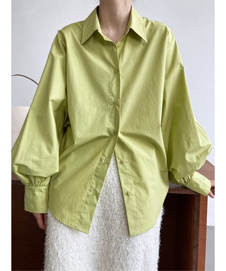 volume sleeve blouse / 4color　hm2044