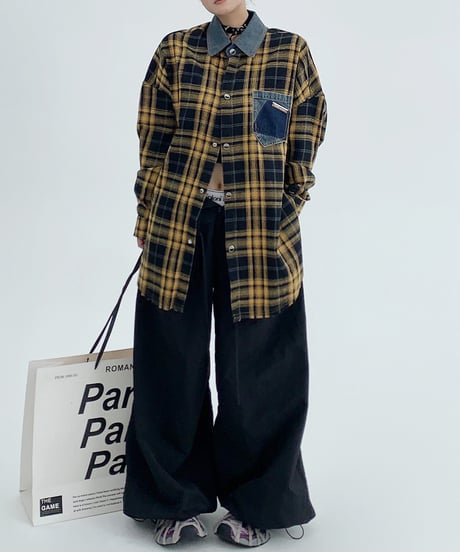 remake style shirt / 2color　hm1939