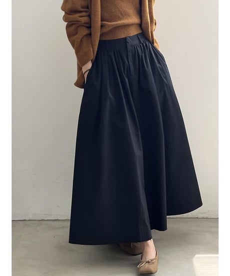 a-line gathered skirt　hm1741