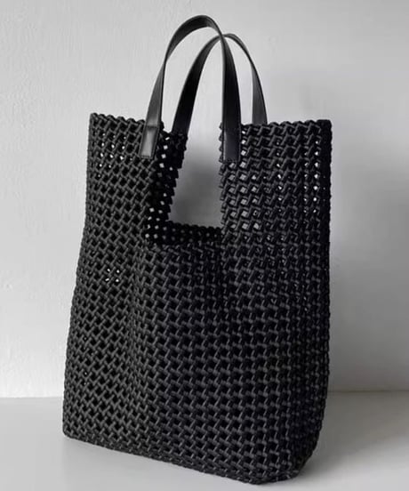 mesh tote bag / 2color　hm2247