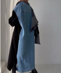 denim switch dress / 3color　hm2809