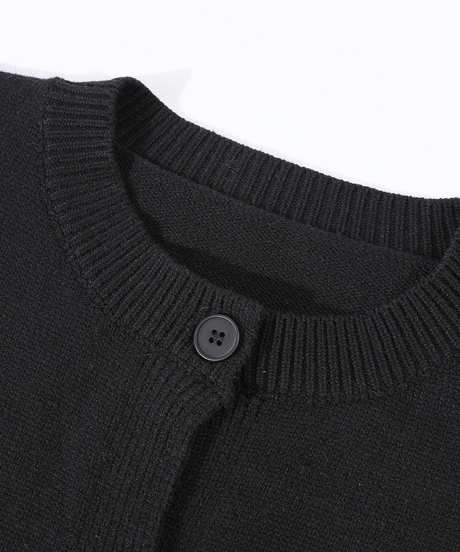 oversize crewneck cardigan / 2color　hm2714