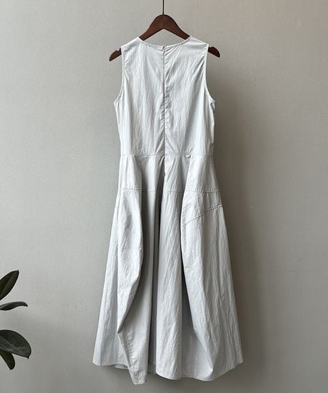 flare shoulder dress / 2color　hm2381