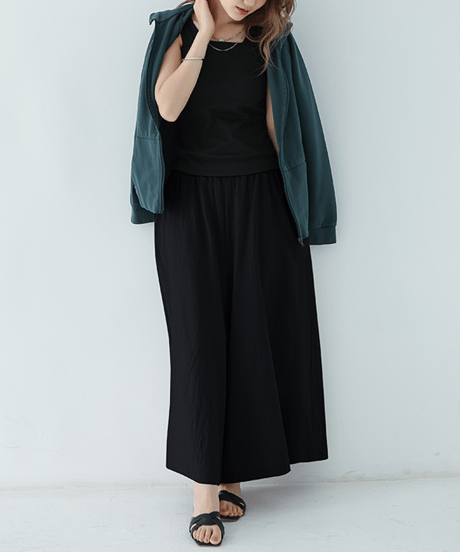 linen wide pants / 12color　hm2936