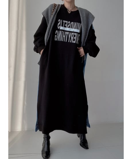 denim switch dress / 3color　hm2809