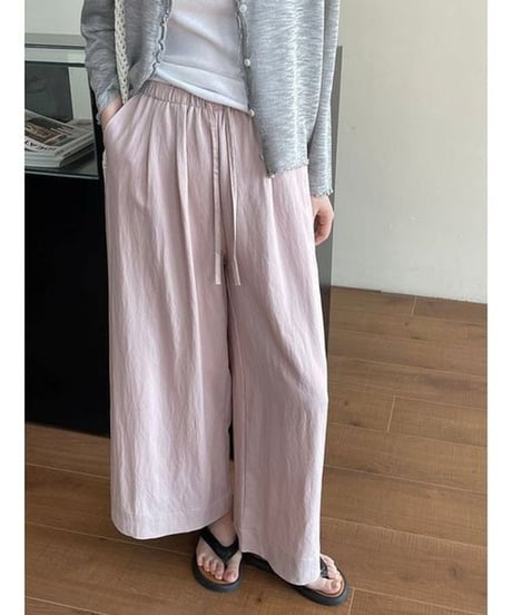 lightweight gauze pants / 7color　hm2237