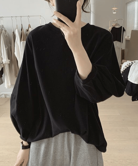 lantern sleeve top / 4color　hm1412