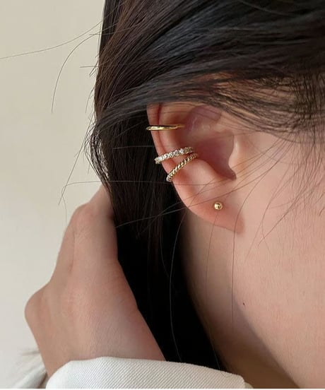 ear cuff set / 2color　hm2154