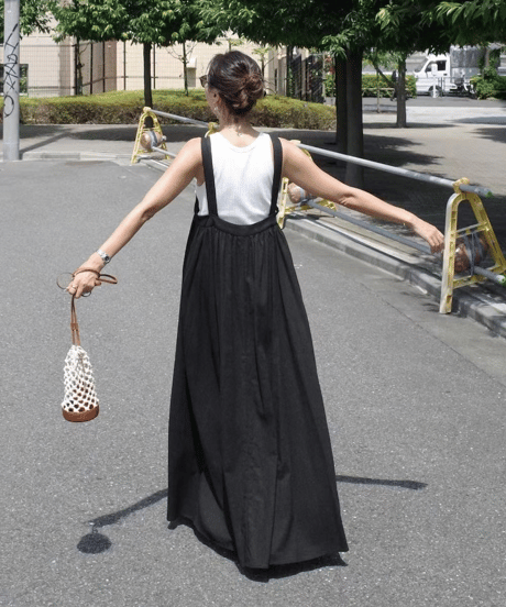 sleeveless flare dress / 2color　hm2946