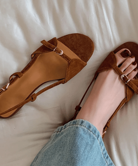 buckle thong sandals　hm2864
