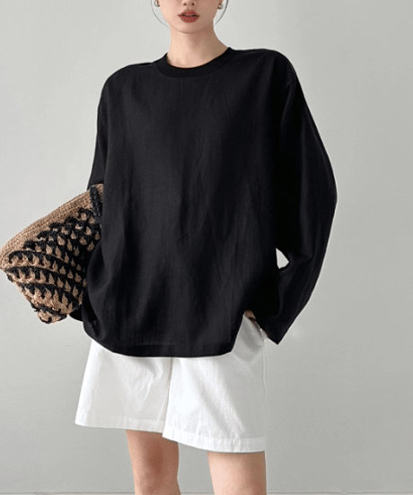 comfort long tee / 2color　hm2564